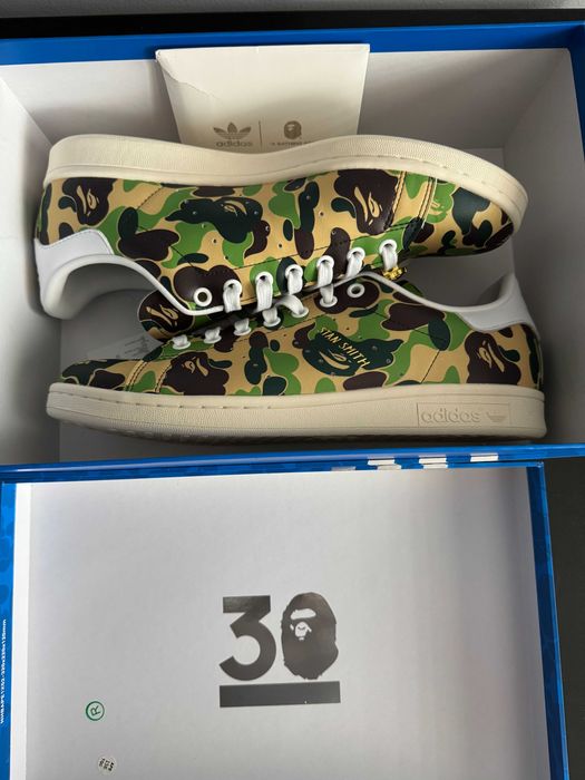 A Bathing Ape x Adidas Stan Smith ABC Camo IG8949 bapesta