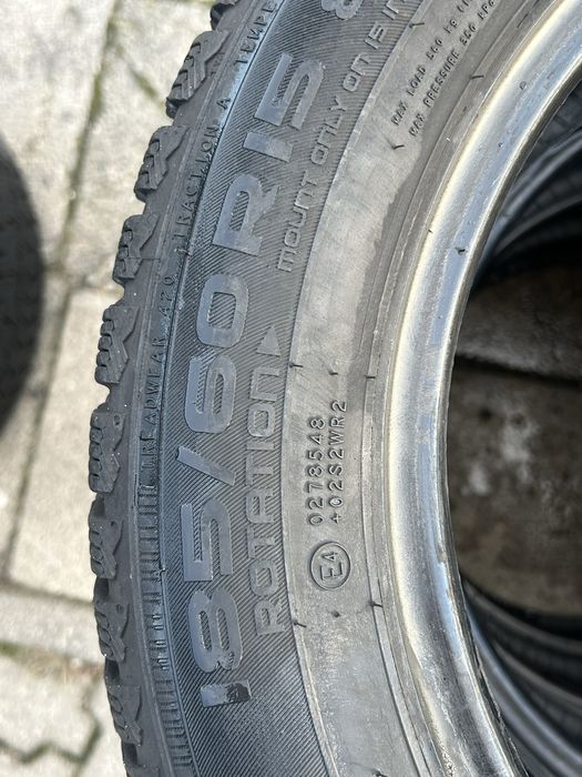92 Opony zimowe 185/60/15 NOKIAN Bardzo Ładne