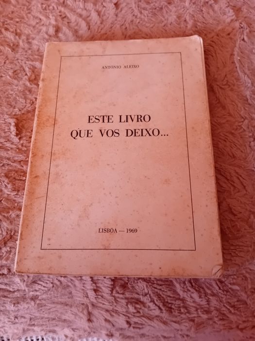 Livro Este Livro Que Vos Deixo...