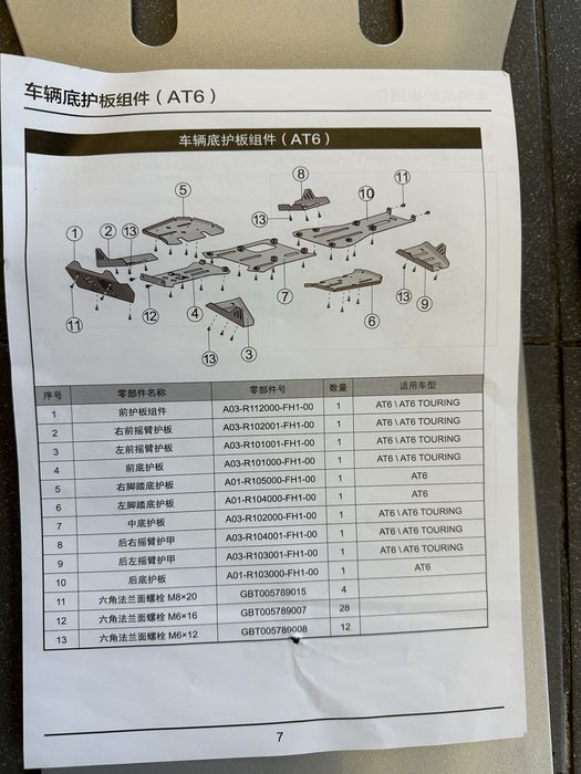 Захист дна Segway Snarler AT6