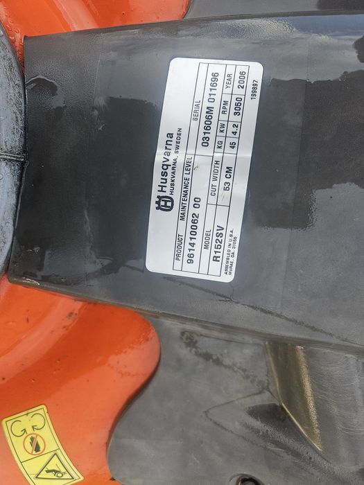 Kosiarka z napędem John deere Husqvarna