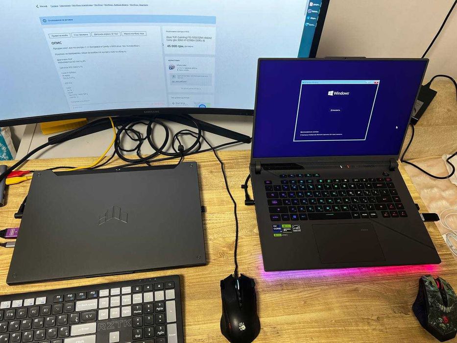 Asus TUF F15 FX507ZM-HN042 GTX 3060 6GB i7-12700H DDR5-16GB