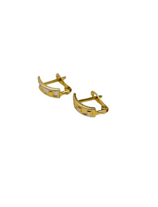 Złote kolczyki 585p (14k) | 1,18g
