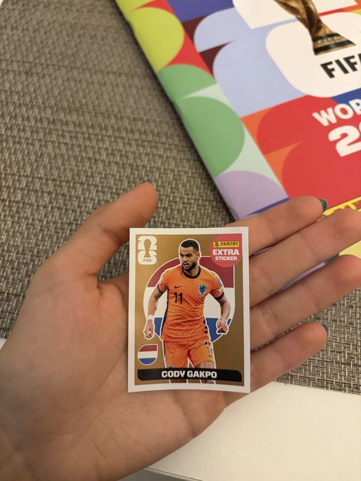 Extra Sticker do álbum da Copa do Mundo