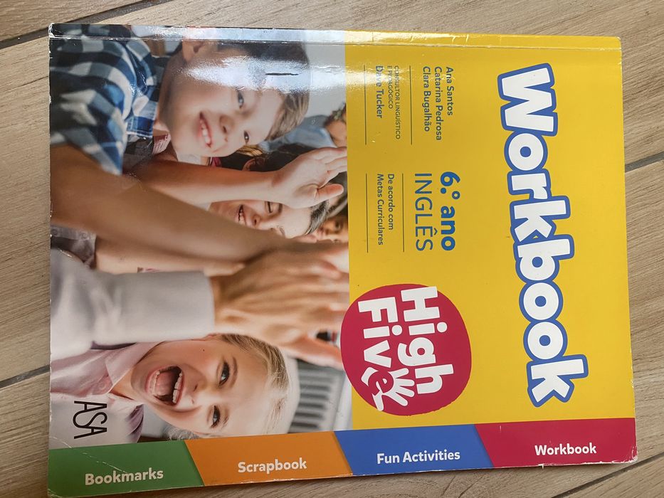 Caderno atividades 6 ano usado bom estado