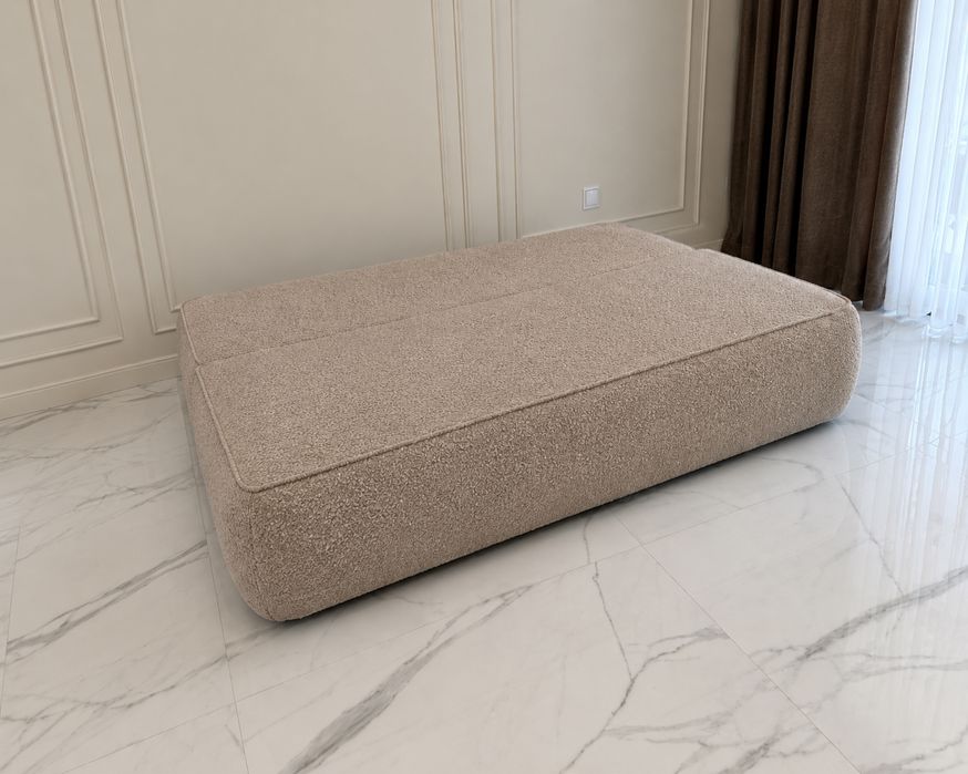 Kanapa tapicerowana Boucle Sofa z funkcją spania Luna tkaniny Producent