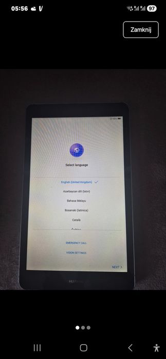 Tablet Huawei t3