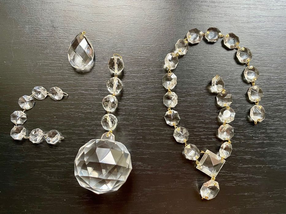 Хрустальная подвеска, хрустальный шар, Богемия, Чехия, фурнитура люстр