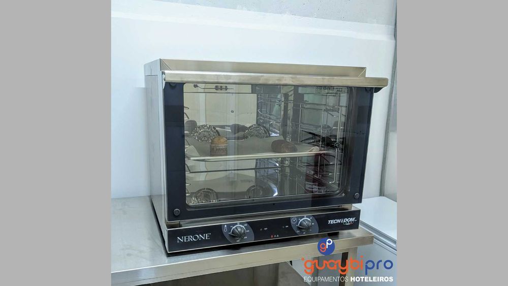 Forno Profissional Convector Tecnodom | 4 GN1/1 | Novo | 24H