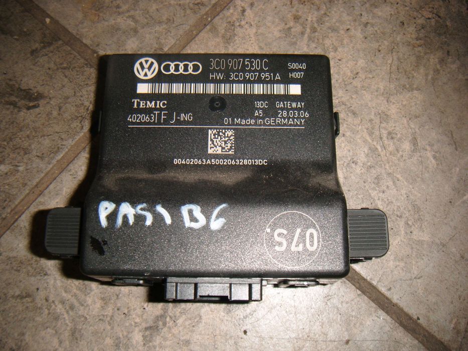vw passat b6 06r moduł sterownik geteway