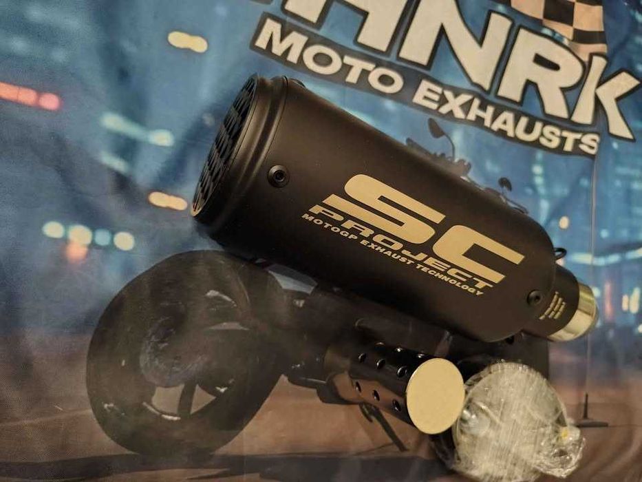 sc project gp - escape  ponteiras para moto- varios modelos e cores