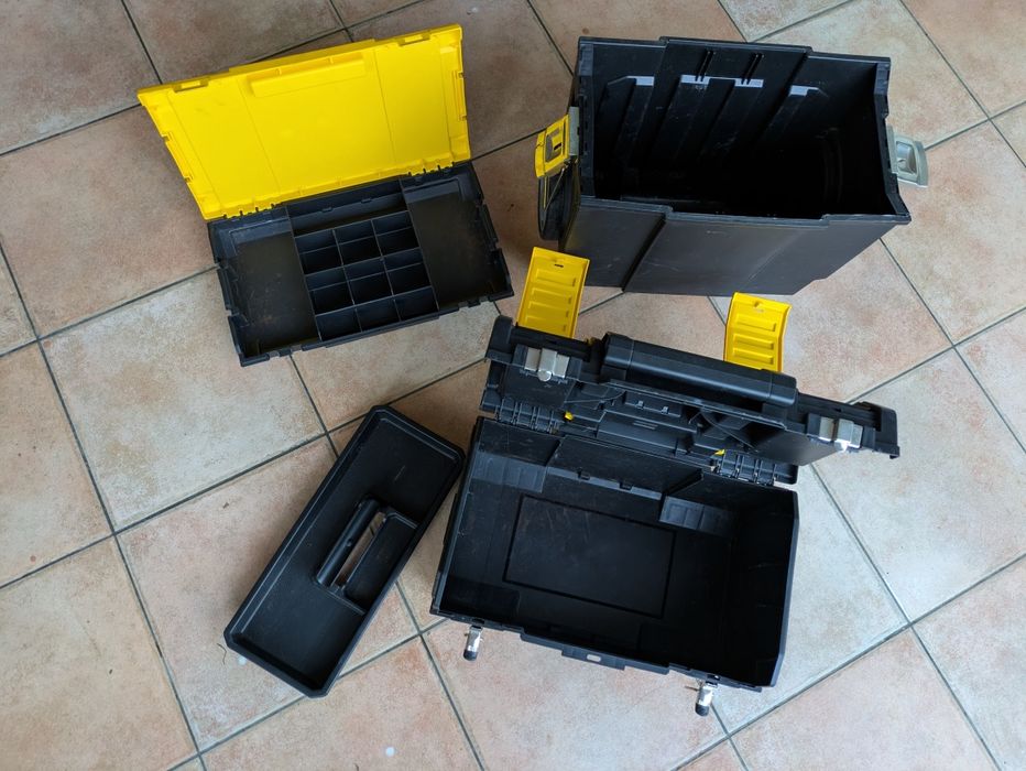 Mala ferramentas modular Stanley com rodas