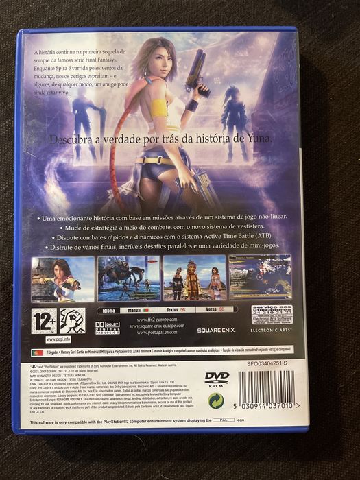 Jogo PS2 Final Fantasy X-2