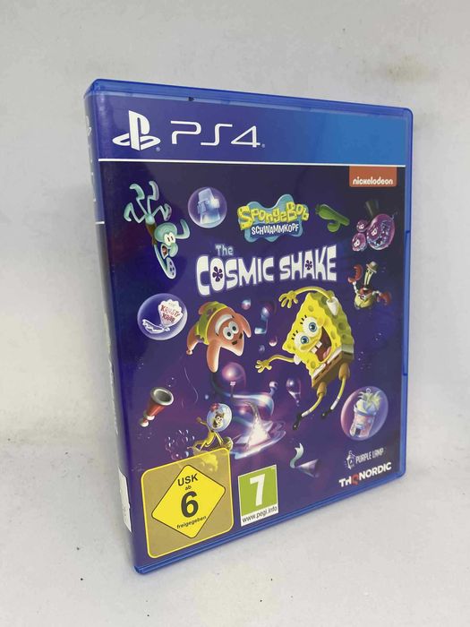 Gra Spongebob Squarepants Cosmic Shake PS4 PS5 Sony Play Station 4