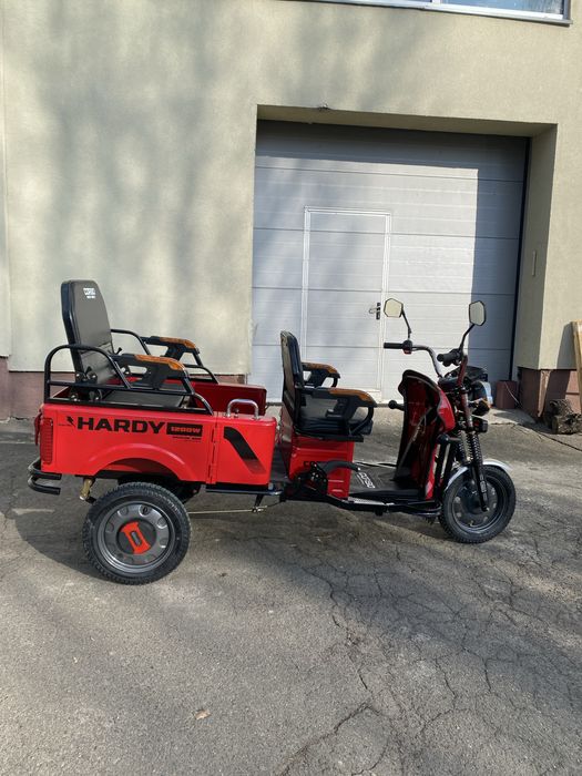 Електричний трицикл із кузовом CORSO HARDY-10 S 1200W-60V-38Ah