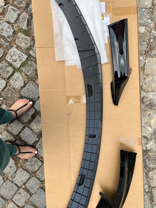 Spoiler lip frontal bmw modelo série 1 f20 f21 pack M