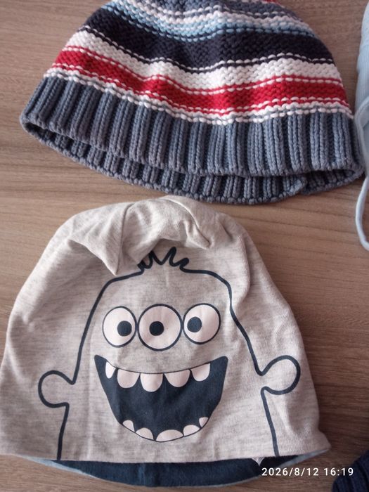 Czapeczki dziecięce