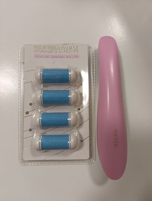 Urządzenie do pedicure + rolki