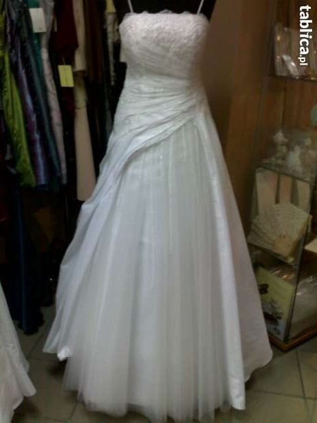 Suknia ślubna biała