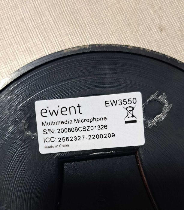 Ewent Multimedia Microphone + 3.5mm Jack Adapter64551403989763123
