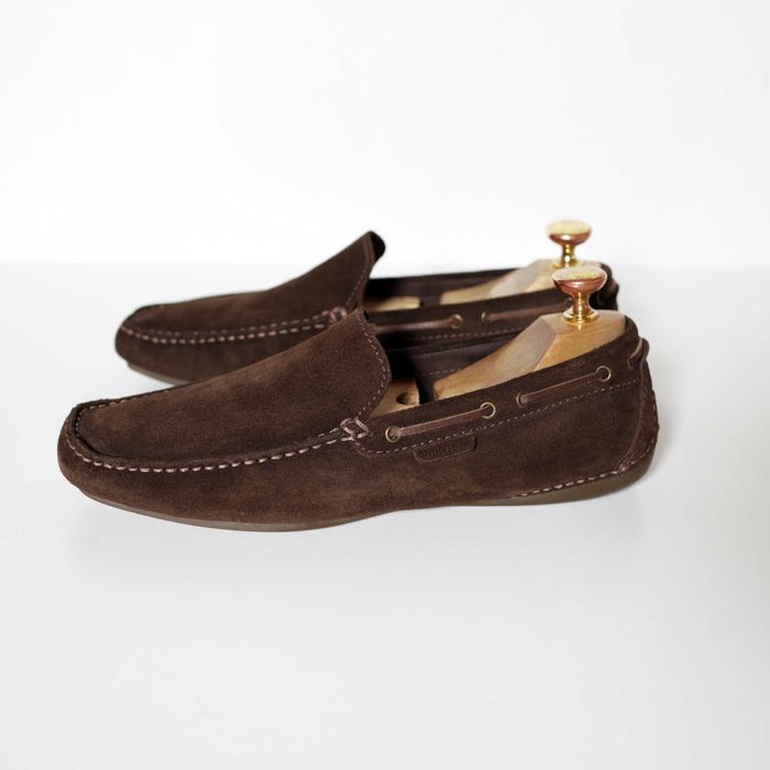 Мокасины Tommy Hilfiger Bally 44разм оригинал замша отличное состояние