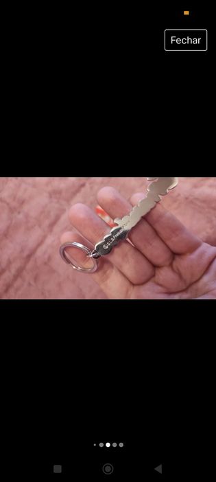 Porta chaves original e certificado NOVO em caixa do SLB - benfica - p