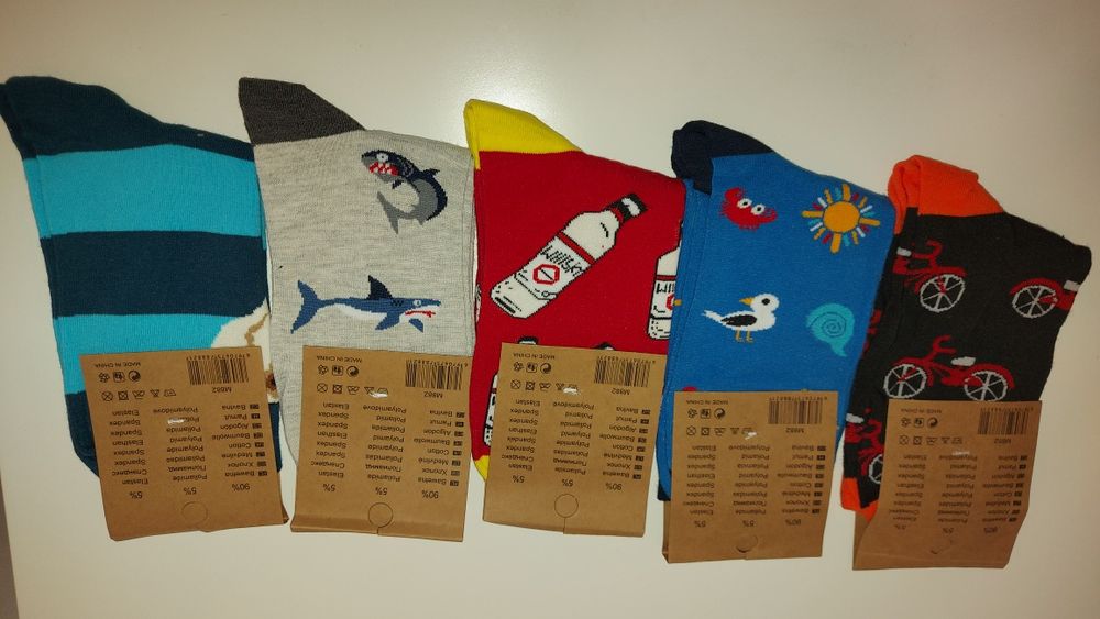 Skarpetki meskie kolorowe