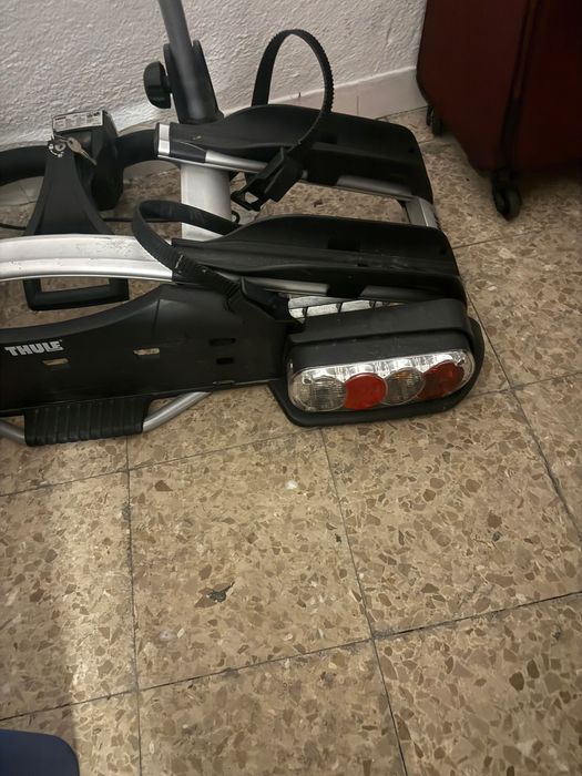 Reboque  para 2 bicicletas - carro / suv / carrinha - Suporte de bicicle para engate x2