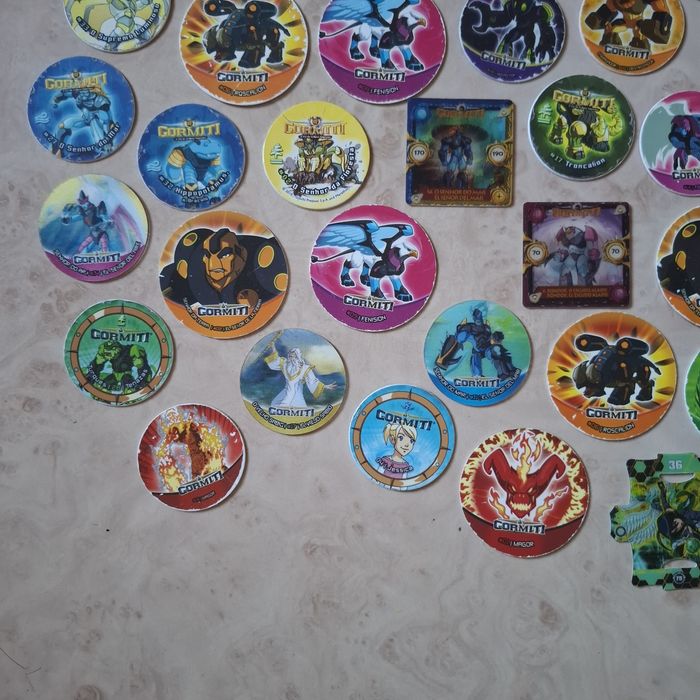 Tazos Gormiti Coleção