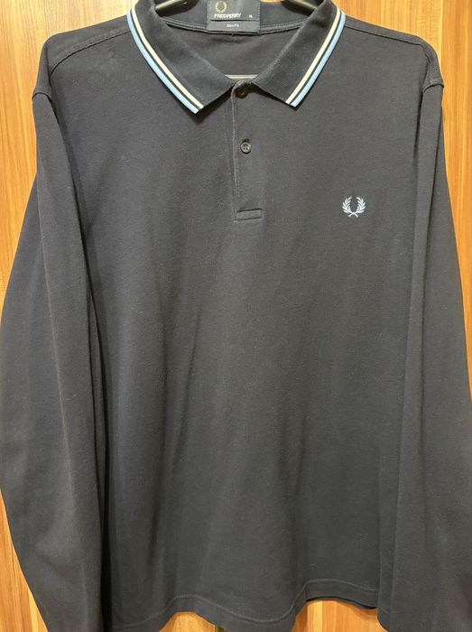 Чоловіче поло на довгий рукав Fred Perry