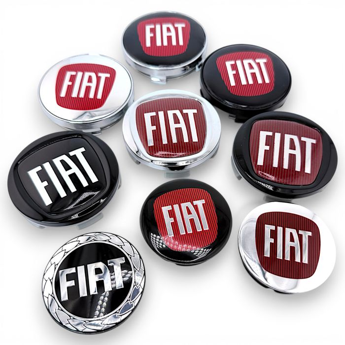Ковпачки в диски Фіат Фиат заглушки для дисков Fiat емблема логотип