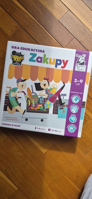 Zakupy gra planszowa Kapitan Nauka