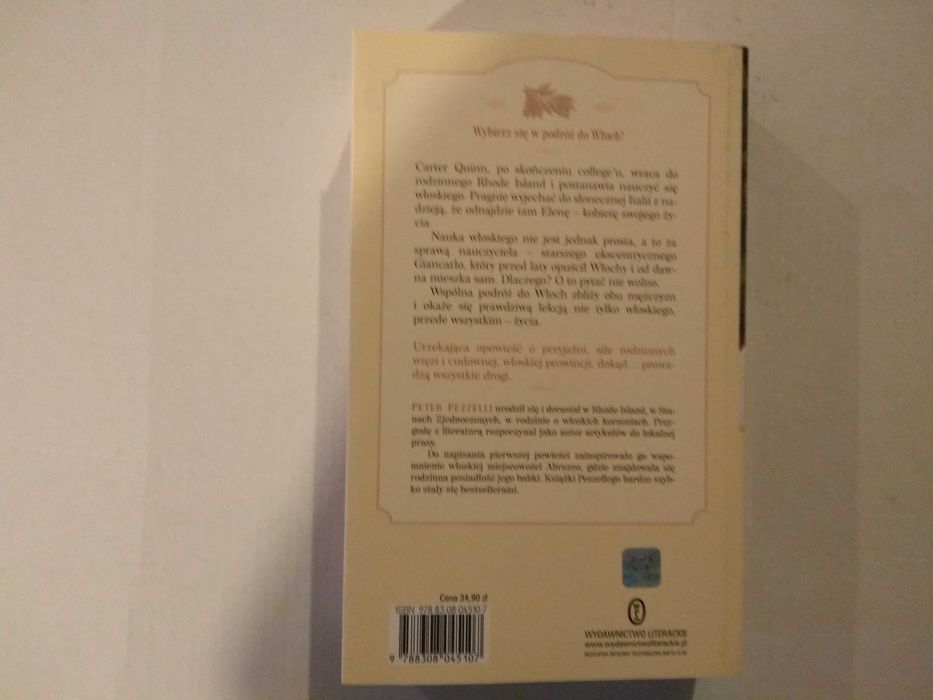 Dobra książka - Lekcje włoskiego Peter Pezzelli (A3)