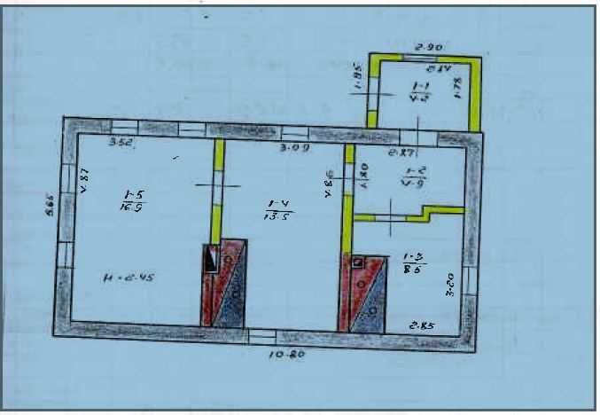 Продам участок 15 соток с домом 48 м2. Конец АНД района.
