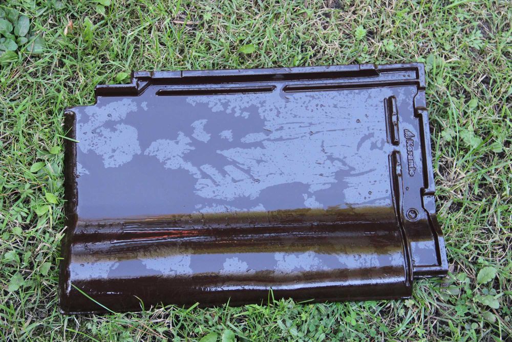 Dachówki Renesansowa Alegra 9 ciemnobrązowa angoba szlachetna