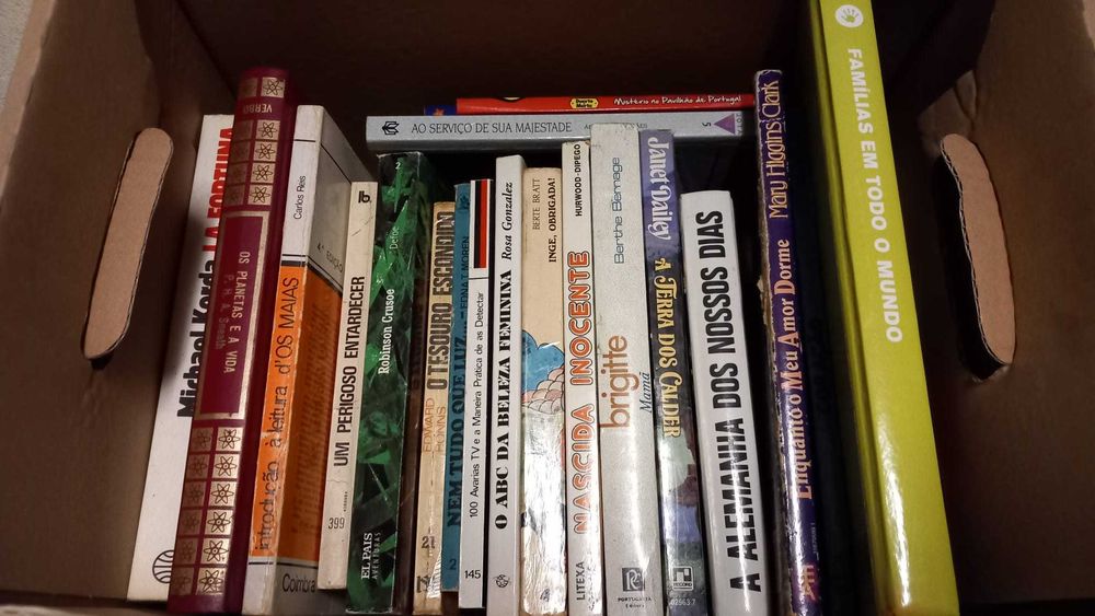 LOTE 1 - LIVROS Diversos - VENDIDOS Individualmente - Vários Preços