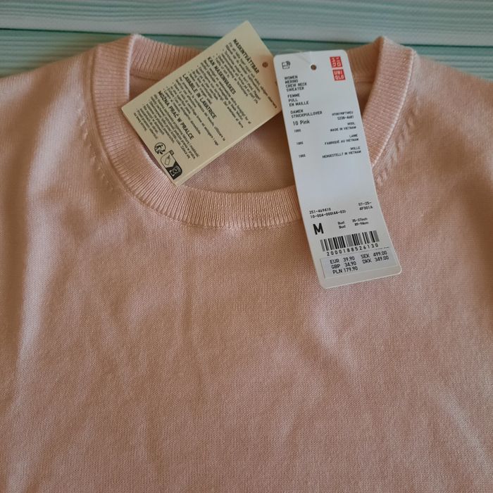 Свитер из тонкой 100% шерсти