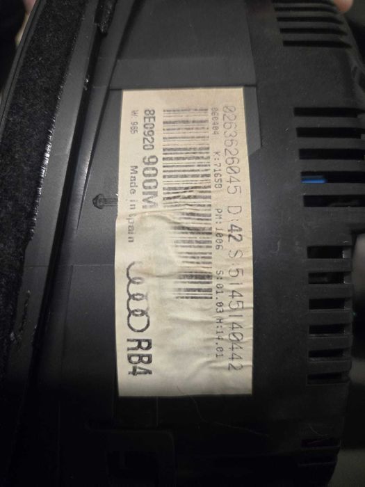 quadrante audi a4 B6