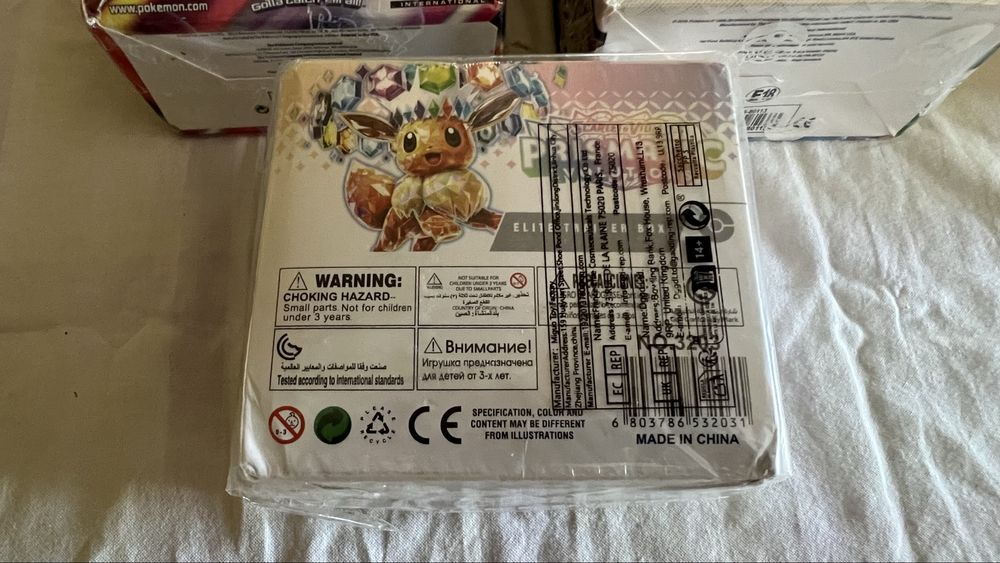 1080 cartas Pokemon não oficiais
