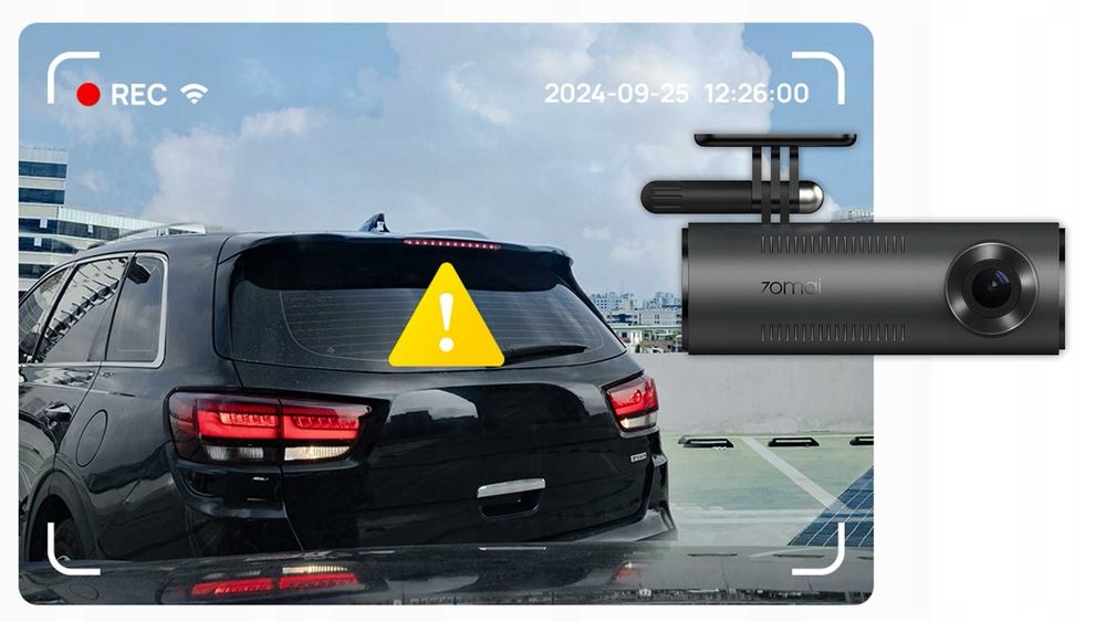 Rejestrator jazdy 70mai M310 WiFi tryb parkingowy G sensor time lapse