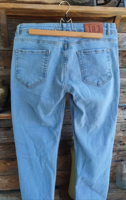 Klasyczne męskie jeansy straight, Basic, premium JR3 , 98% bawełna