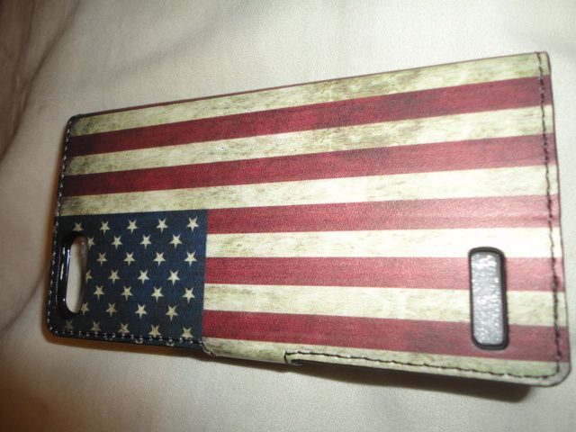 Bolsa Em Livro Bandeira USA Huawei G6