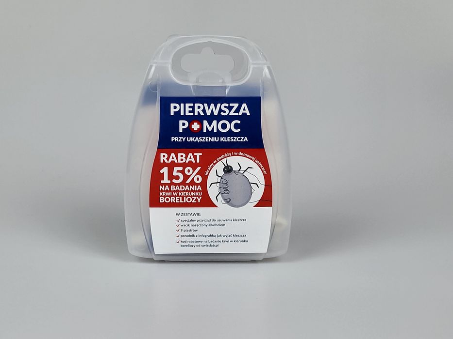 Apteczka Pierwsza Pomoc Zestaw przyrząd  do wyciągania Kleszczy