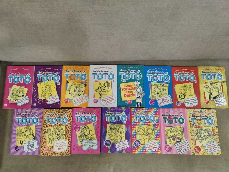 Coleção Diário de uma Tótó 15 volumes
