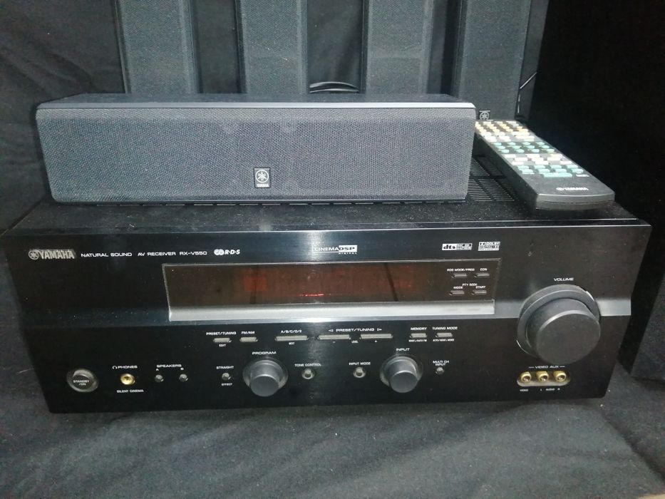 Sistema de som Yamaha Rx V 550
