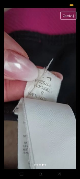 Stanik sportowy Nike