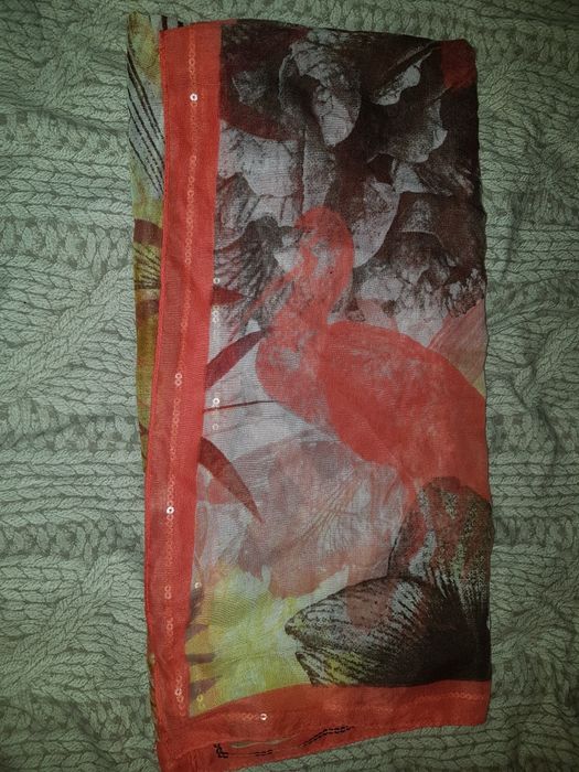 Chustka apaszka szal Lekki cekiny