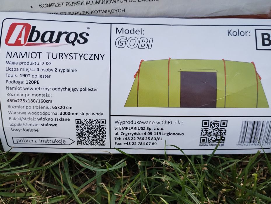 Namiot 4 osobowy Abaros Gobi