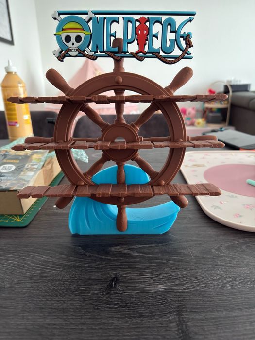 Поличка для фігурок One Piece Kinder Joy,стенд для фігурок ван піс кіндер джой