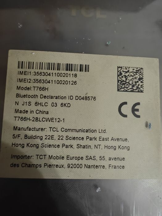 Telemóvel TLC 128gb+4gb